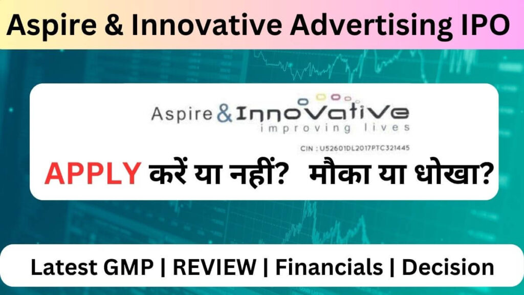 Aspire & Innovative Advertising IPO GMP